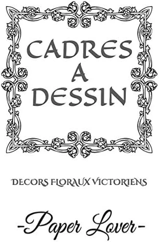 Cadres A Dessin: Décors Floraux Et Victoriens ürün görseli 1