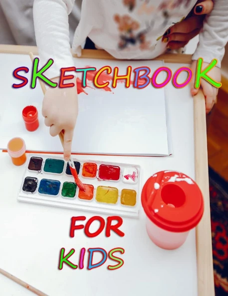 Independently Published Kids: Blank Paper Sketchbook For Drawing: Drawing Board For Kids: Blank Paper Sketchbook For Drawing 110 Pages 8.5" X 11" Kids Sketchbook For 4 5 6 7 8 9 10 11 12 Years Old Bo ürün görseli 1
