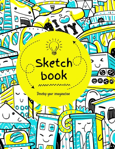 Professionel Sketchbook For Drawin 8.5 * 11Inches ürün görseli 1