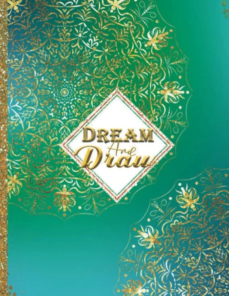 And Draw: Carnet De Dessin Noel – Cahier De Croquis - Format A4 - 100 Pages Blanches - Couverture Souple - Pour Dessiner, Écrire Ou Faire Des Croquis ürün görseli 1