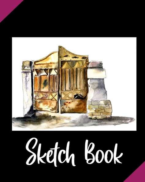 Independently Published Sketch Book: Notebook For Creative Artists & Students | Great For Drawing, Writing, Painting, Sketching Or Doodling, 101 Pages, 8 X 10 Size ürün görseli 1