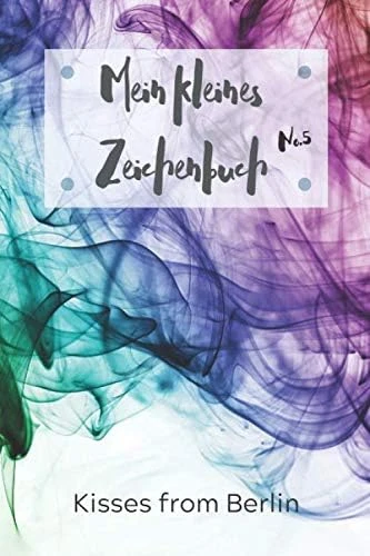 Mein Kleines Zeichenbuch No.5: Malbuch, Skizzenbuch, Scetchbook | A5 (6X9 Zoll) | 75 Seiten Mit Leeren, Verschieden Großen Comic-Rahmen (Malbücher & Zeichenbücher, Band 5) ürün görseli 1