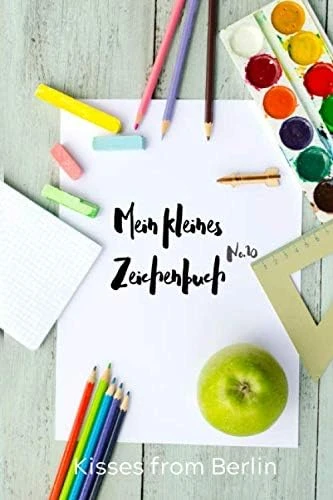 Mein Kleines Zeichenbuch No.10: Malbuch, Skizzenbuch, Scetchbook | A5 (6X9 Zoll) | 75 Seiten Mit Leeren, Verschieden Großen Comic-Rahmen (Malbücher & Zeichenbücher, Band 10) ürün görseli 1