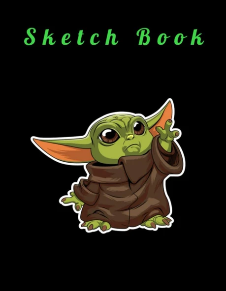 Sketch Book:Species Cartoon Net Cover Blank Drawing Book- Large Notebook For Drawing, Doodling Or Sketching:: 110 Pages 8.5" X 11": Blank Paper Drawing And ... To Save All Your Sketches And Drawings! ürün görseli 1