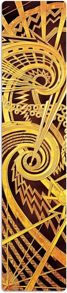 Paperblanks | The Chanin Spiral | New York Deco | Bookmark ürün görseli 1