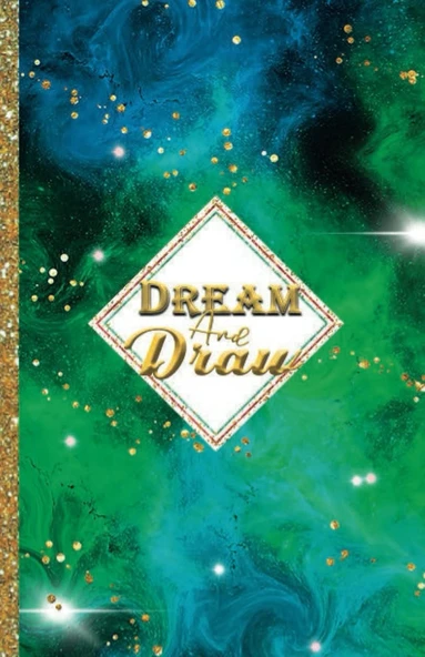 And Draw: Carnet De Dessin - Format A5 - 100 Pages Blanches - Couverture Souple - Pour Dessiner, Écrire Ou Faire Des Croquis ürün görseli 1