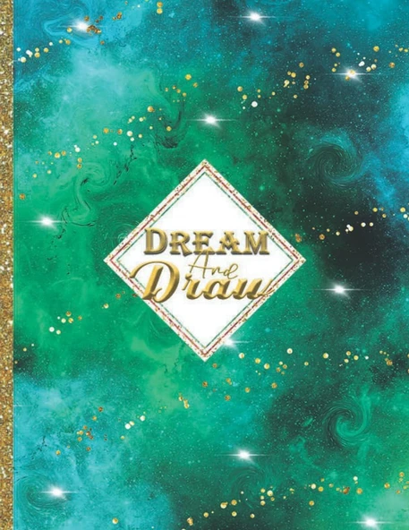 And Draw: Carnet De Dessin Noel – Cahier De Croquis - Format A4 - 100 Pages Blanches - Couverture Souple - Pour Dessiner, Écrire Ou Faire Des Croquis ürün görseli 1