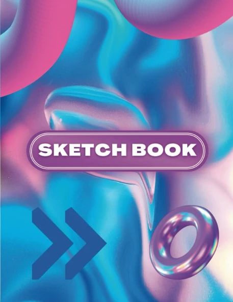 Sketch Book: Drawing, Writing, Painting, Sketching, Or Notebook Sketch Book For Kids: 120 Pages 8.5" X 11" Inch ürün görseli 1