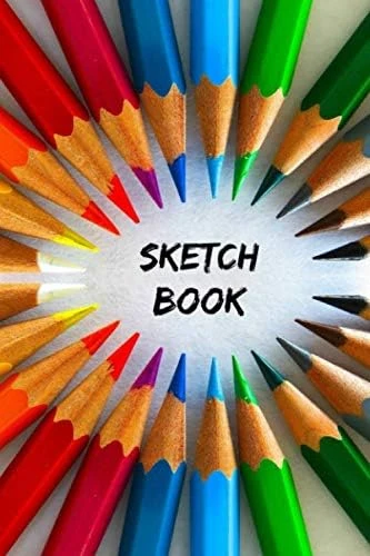 Sketch Book: Colored Pencils; 100 Sheets/200 Pages; 6" X 9" ürün görseli 1