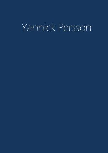 Yannick Persson - Notizbuch / Tagebuch / Namensbuch: A4 - Blanko ürün görseli 1