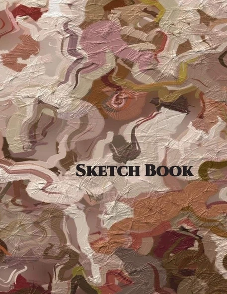 Sketch Book: Artist Illustrator Sketchbook Notebook For Drawing Sketching Illustrating Doodling ürün görseli 1