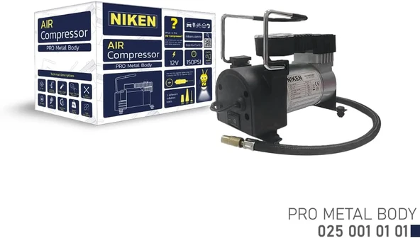 Niken Hava Kompresörü Metal Gövde - Nkn 025 001 01 01 ürün görseli 1