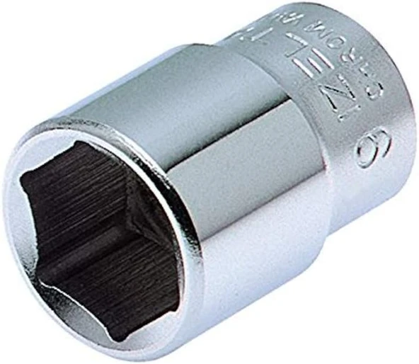 İzeltaş 1110060017 17 Mm 3/8" Altı Köşe Lokma Anahtar, Krom, 17 Mm ürün görseli 1