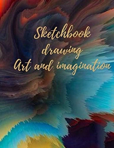 Sketchbook Drawing And Imagination: Test Your Artistic Skills In Drawing Your Wardrobe. Good Quality White Paper. Best For Pens, Pencils, ... 110 Pages Extra Large Size (8.5" X 11") ürün görseli 1
