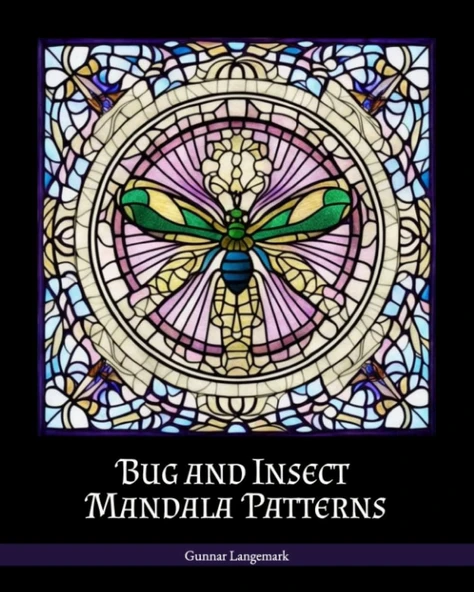 Independently Published Bug And Insect Mandala Patterns ürün görseli 1