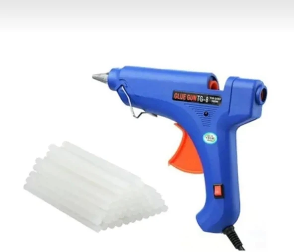 20 Watt Ince Silikon Tabancası + 10 Adet Ince Silikon Hediyeli ürün görseli 1