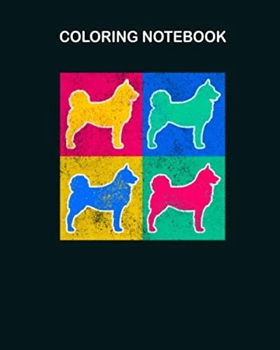 Coloring Book: Norwegian Lundehund Dog Artwork Color 8 X 10 Inches ürün görseli 1