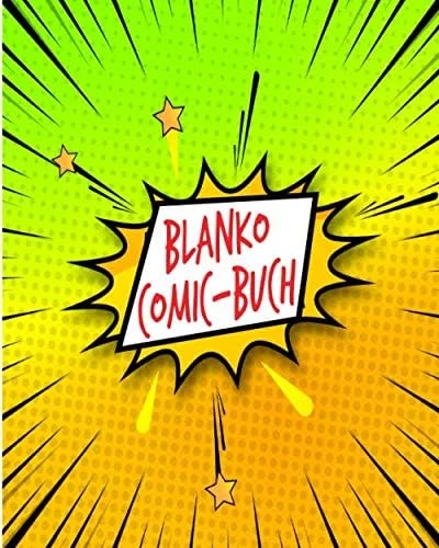 Blanko Comic Buch: Buch Mit Leeren Rahmen Und Sprechblasen Zum Selber Zeichnen Und Selbsgestalten| Das Perfekte Geschenk Für ürün görseli 1