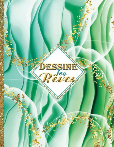 Dessine Tes Rêves: Carnet De Dessin – Cahier De Croquis - Format A4 - 100 Pages Blanches - Couverture Souple - Pour Dessiner, Écrire Ou Faire Des Croquis (Cahiers De Dessin A4) (French Edition) ürün görseli 1