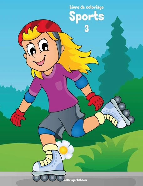 Livre De Coloriage Sports 3 ürün görseli 1