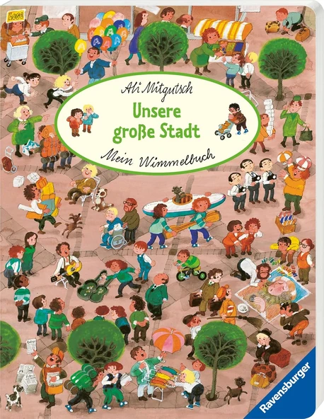 Mein Wimmelbuch: Unsere Große Stadt ürün görseli 1