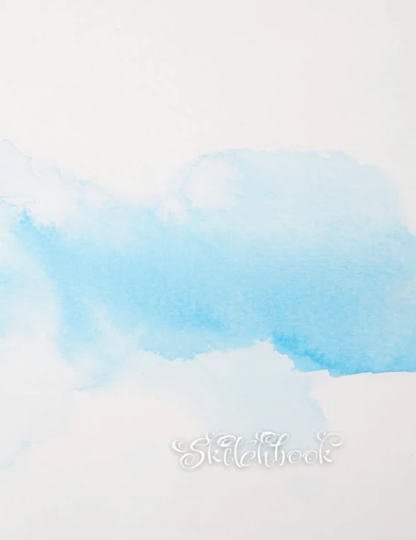 Sketchbook: Water Colour Pattern Affect Background, Large 8.5" X 11", 110 Pages, Perfect For Everyone, Crayons, Pencils, Drawing And Sketching ürün görseli 1