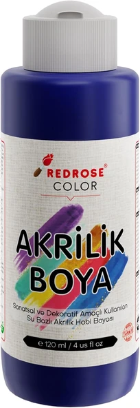 Red Lacivert Akrilik Boya 120 Ml ürün görseli 1
