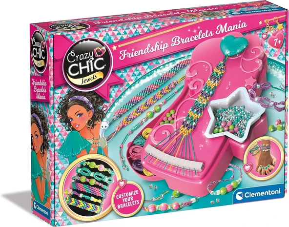 - Crazy Chic-My Beads Lab-Kit Te, 7 Yaşında Oyun, Çocuk Bilekliği, Yaratıcı El Sanatları - İtalya'Da Üretilmiştir, Çok Dilli, 18785 ürün görseli 1