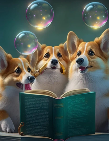 Independently Published Trio Corgi Sketchbook ürün görseli 1