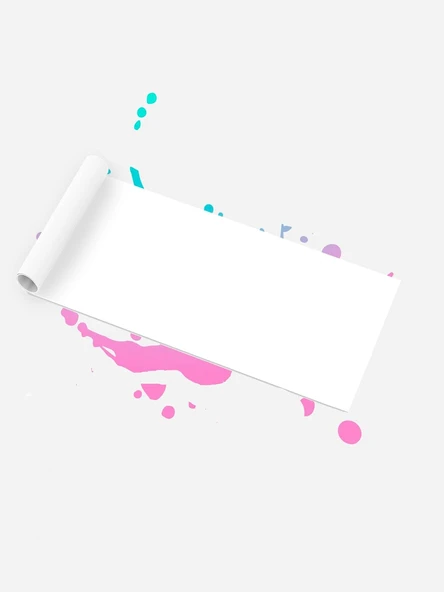 Postermanya (Pster21296) Boş Dev Boyama Kağıdı Rulosu, Boş Boyama Kağıdı, Çizim Kağıdı Rulosu (3 Metre X 45Cm) ürün görseli 1