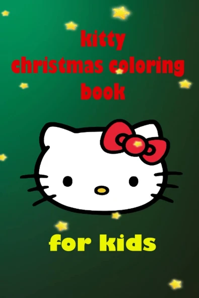 Kitty Christmas Coloring Pages : Ages 4-8 Adorable Cartoon, Kittens: 6 X 9 Inches 15.24 X 22.86 Cm 39 Pages ürün görseli 1