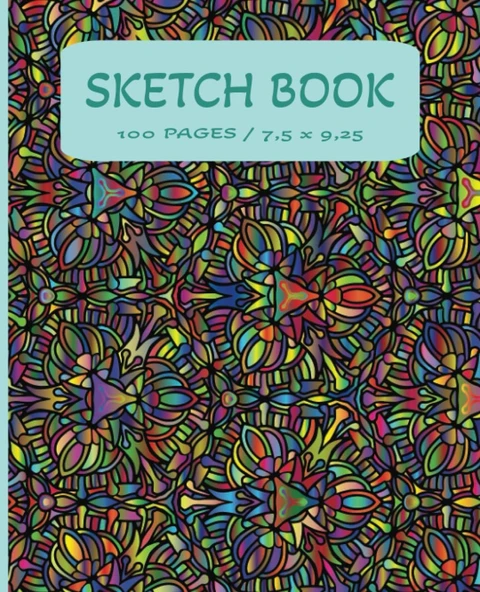 Sketch Book: Notebook For Drawing, Writing, Painting, Sketching Or Doodling, 100 Pages, 7.5 X 9,25 ürün görseli 1