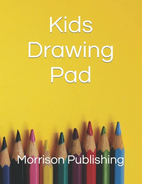 Independently Published Kids Drawing Pad: A Wonderful And Affordable Sketch Book For Children Of All Ages - 120 Pages - 8.5" X 11" ürün görseli 1