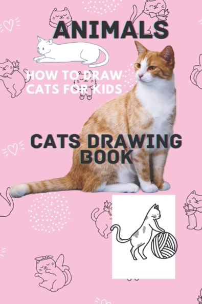 Independently Published Best Quality Drawing Cats Especially Puzzle Books Kids To Colour. ürün görseli 1