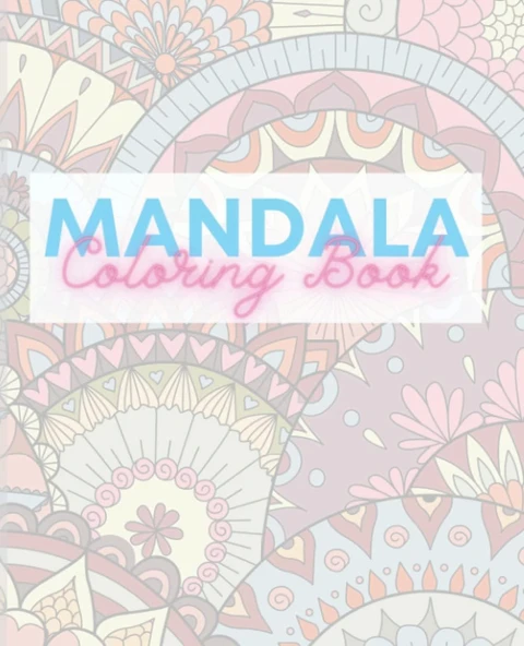 Independently Published Mandala Designs : Coloring Book | Journal | Girls, Boys, Kids, Teens, Students, Adults (7.5 X 9.25, 120 Pages, Coloring Book) ürün görseli 1