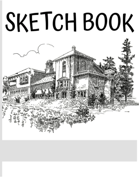 Sketch Book: Notebook For Drawing, Writing, Painting, Sketching Or Doodling. ürün görseli 1