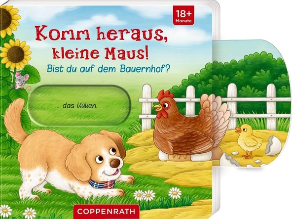Komm Heraus, Kleine Maus!: Bist Du Auf Dem Bauernhof? ürün görseli 1