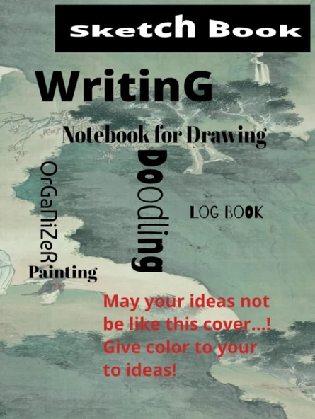 Sketch Book: Notebook For Drawing, Writing, Painting. ürün görseli 1