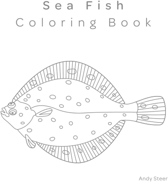 Sea Fish Coloring Book: 5 ürün görseli 1
