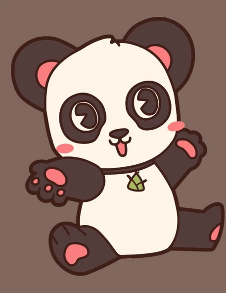Sketch Book: Cute Panda Cover (8.5 X 11) Inches 110 Pages, Blank Unlined Paper For Sketching, Drawing , Whiting , Journaling & Doodling (Extra Large (8.5 X 11) Inches) ürün görseli 1