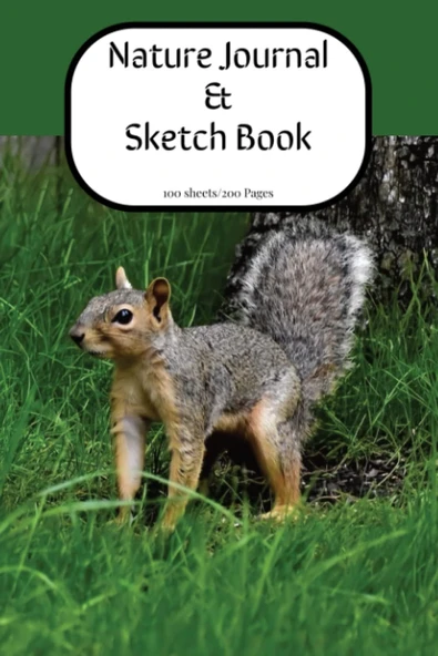Independently Published Nature Journal And Sketch Book- Squirrel ürün görseli 1