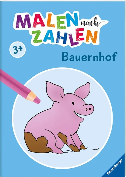 Malen Nach Zahlen Ab 3: Bauernhof ürün görseli 1