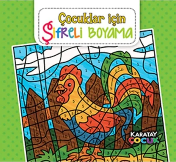 Beleşe Çocuklar Için Eğlenceli Huzurlu Mandala Boyama Defteri Erkek/Kız Çocuközel Seri Kişisel Gelişim Kitabı Öğretici Desenli Kitap Büyük Boy Boyama Kitabı (Şifreli Boyama) ürün görseli 1