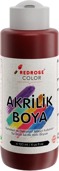 Red Bordo Akrilik Boya 120 Ml ürün görseli 1