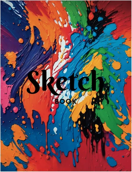 Sketch Book: Notebook For Drawing, Writing, Painting, Sketching Or Doodling, 120 Pages, 8.5X11 (Cover Vol.37) ürün görseli 1