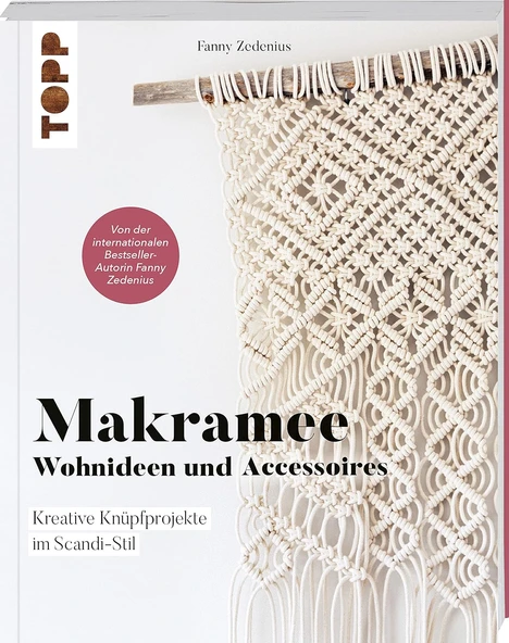 Makramee - Wohnideen Und Accessoires: Kreative Knüpfprojekte Für Dein Zuhause ürün görseli 1