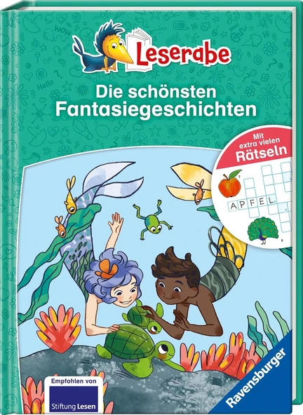 Die Schönsten Fantasiegeschichten Mit Extra Vielen Rätseln - Leserabe Ab 1. Klasse - Erstlesebuch Für Ab 6 Jahren (Leserabe - Sonderausgaben) ürün görseli 1