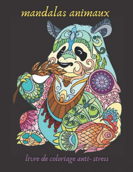 Mandalas Animaux Livre De Coloriage Anti- Stress: Mandala Adulte, Jeux Couleur, Livre À Colorier, 50 Mandalas, Anti- Stress Et Relaxant, Coloriage ... Difficultés, Soulagement, Idée Cadeau ürün görseli 1