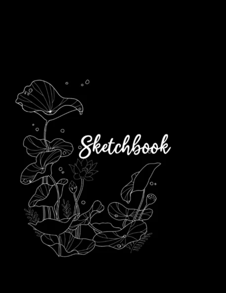 Sketchbook: Notebook For Drawing, Writing, Painting, Sketching Or Doodling, 120 Pages, 8.5X11 (Whimsical In Bloom Cover Ver.4) ürün görseli 1