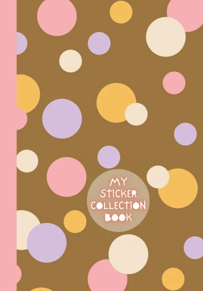 Book: Kids Album For Collecting Stickers - Cute Pink Cover & Suitable Size. ürün görseli 1